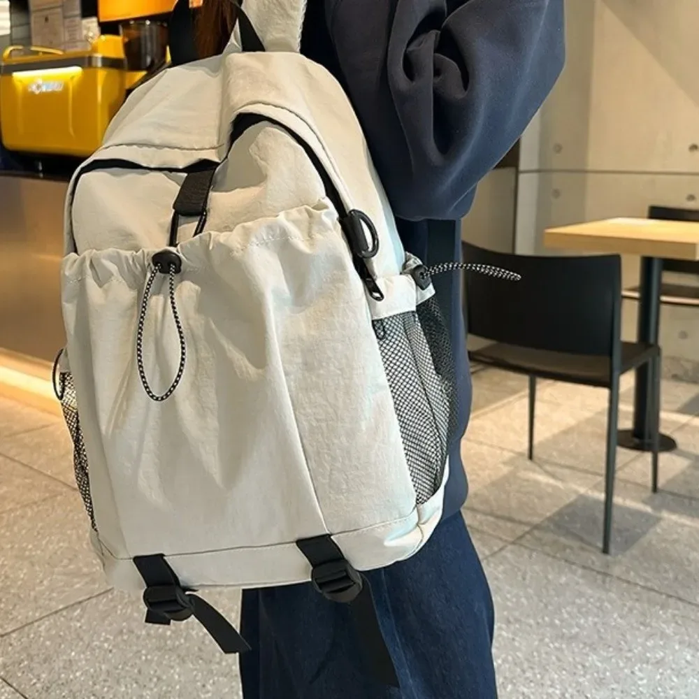 sac à dos multi-poches à la mode, sangle réglable, grande capacité, sac à dos de voyage, décontracté, polyvalent, pour étudiants