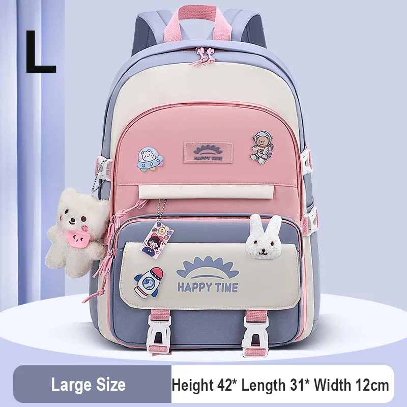 sac à dos d'école primaire pour enfants kawaii fille sac d'école fournitures sacs à dos imperméables pour enfants mochila mujer