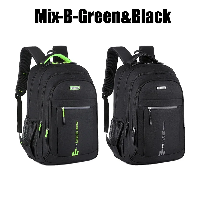 sac à dos pour ordinateur portable oxford durable pour homme, imperméable, pour le travail, les voyages, le lycée