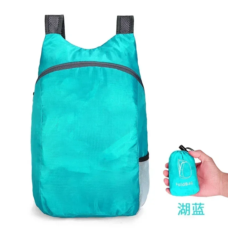 sac à dos léger pliable ultraléger pour l'extérieur, sac de voyage pour femmes et hommes, sac de sport