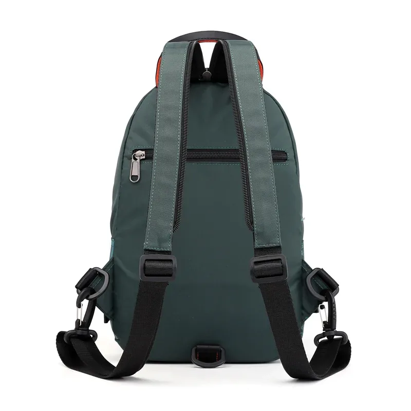 hommes petit sac à dos fronde poitrine sac militaire décontracté mode sport voyage escalade nylon mâle bandoulière un sac à bandoulière sacs à dos