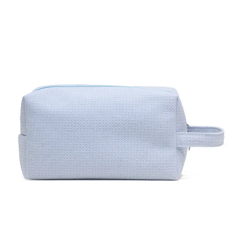sacs à cosmétiques pour femmes, couleur unie, sacs de maquillage en coton doux japonais harajuku, sacs de voyage portables compacts de grande capacité