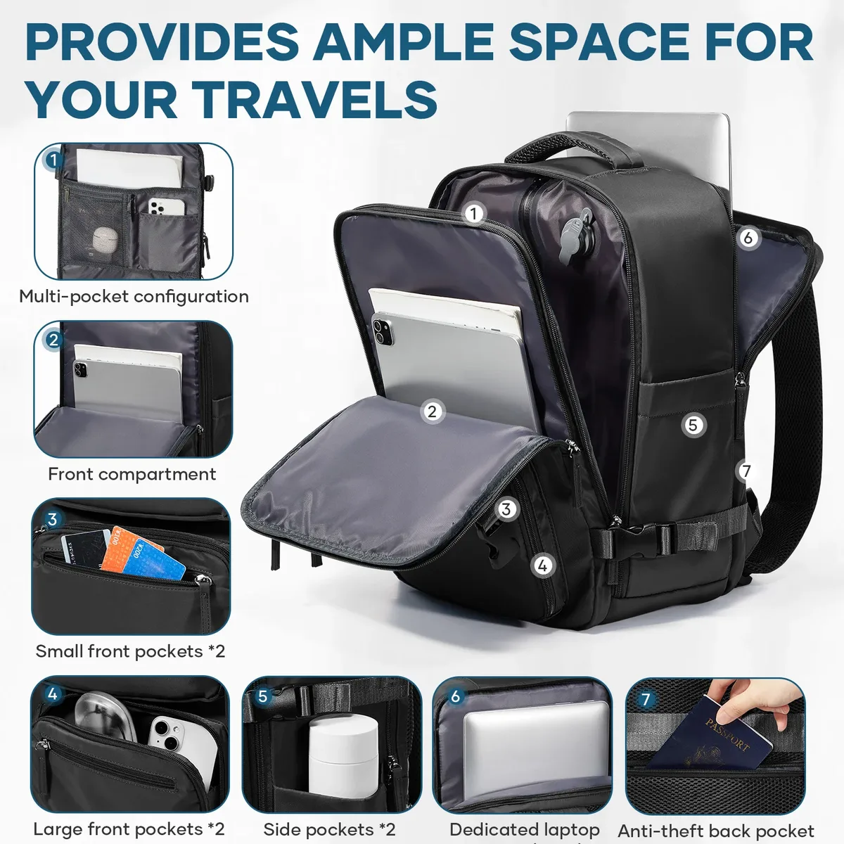 sac à dos pour femme, sac à dos à vide avec pompe, bagage à main 40x30x20 ryanair wizzair easyjet, sac à dos pour avion, sac à dos pour ordinateur portable pour homme