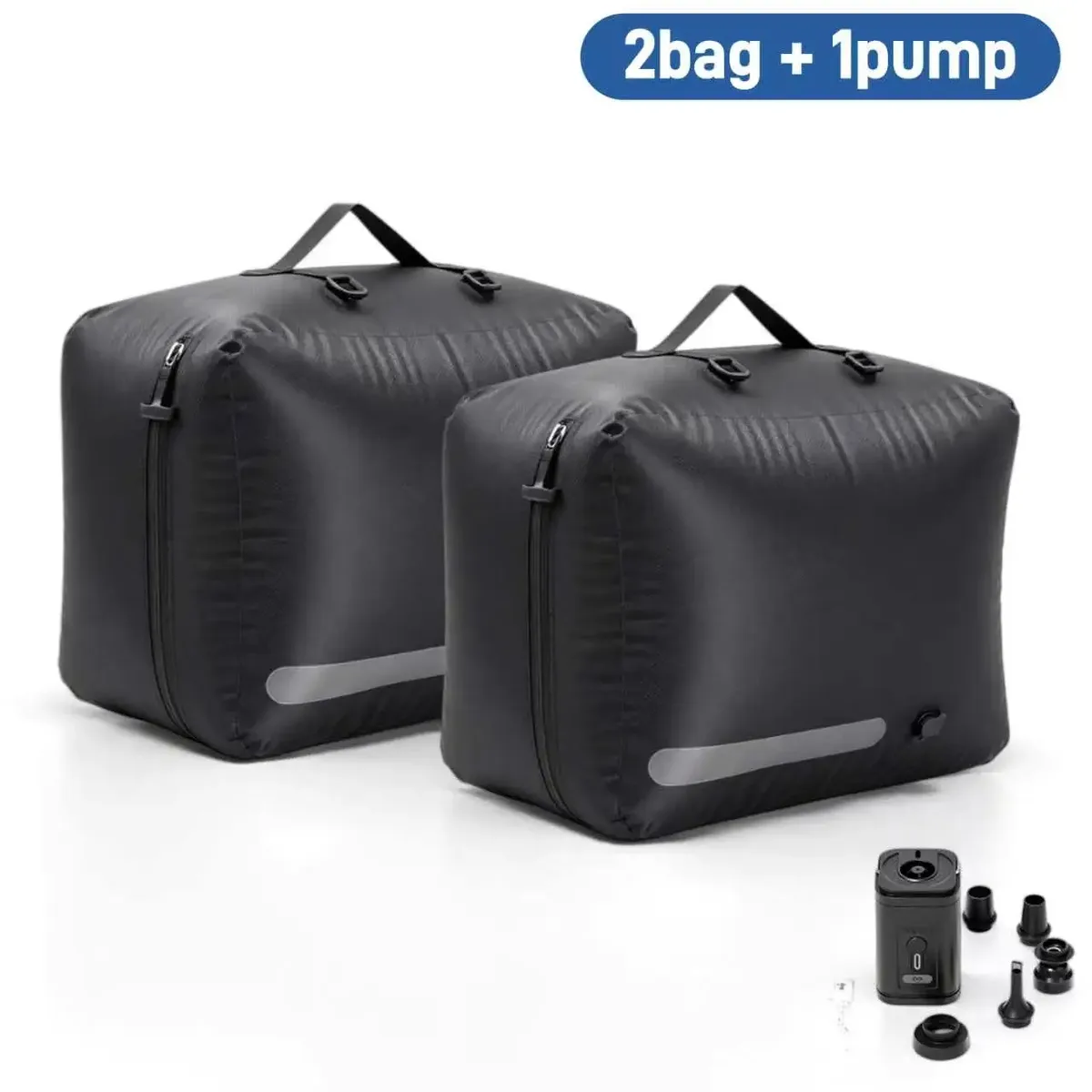 41l sacs compression vide pompe electrique ip67 etanche gain place, voyage bagage organisateur noir rangement grande capacite fanan valve portatif durable compact leger pliable maison camping accessoires