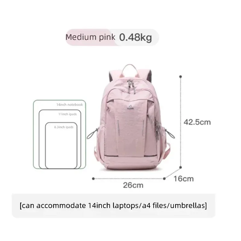 fouvor sac à dos pour femme en toile tendance, léger, pour ordinateur portable, décontracté, voyage, sport, étudiant, école, 3073-01 3073-13