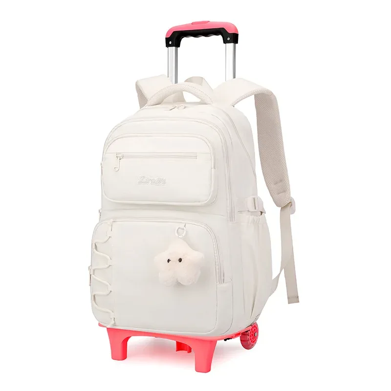 sac à dos scolaire pour enfants, sac à roulettes pour filles, sac à dos pour étudiants, sac à livres pour enfants, sac à dos à roulettes, sac à dos à roulettes