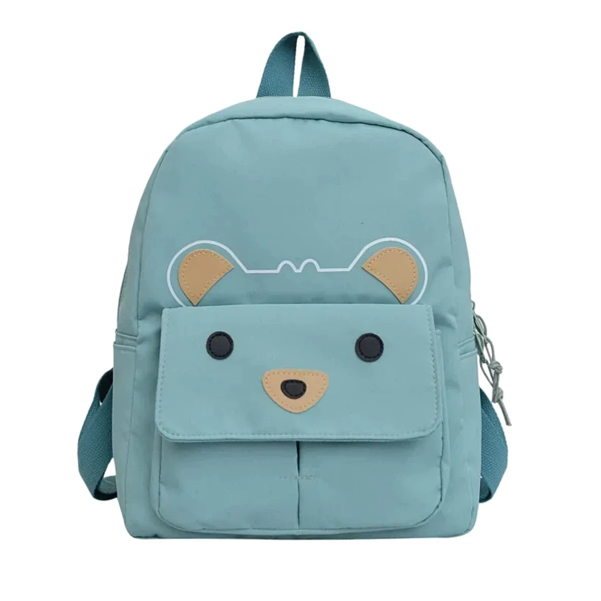 sac à dos de maternelle brodé avec un ours mignon, sac d'école personnalisé avec nom pour enfants, idéal pour l'école, les voyages quotidiens, cadeaux de rentrée scolaire pour enfants.