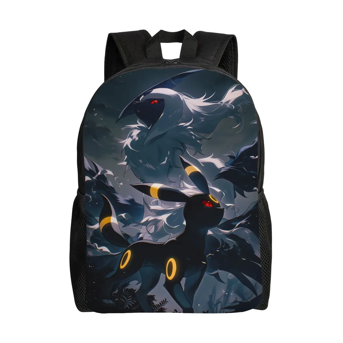 Sacs à dos tendance, sac à dos Pokemon, sac à dos Eevee Eeveelution, mochila, sac à dos de grande capacité pour le travail au bureau