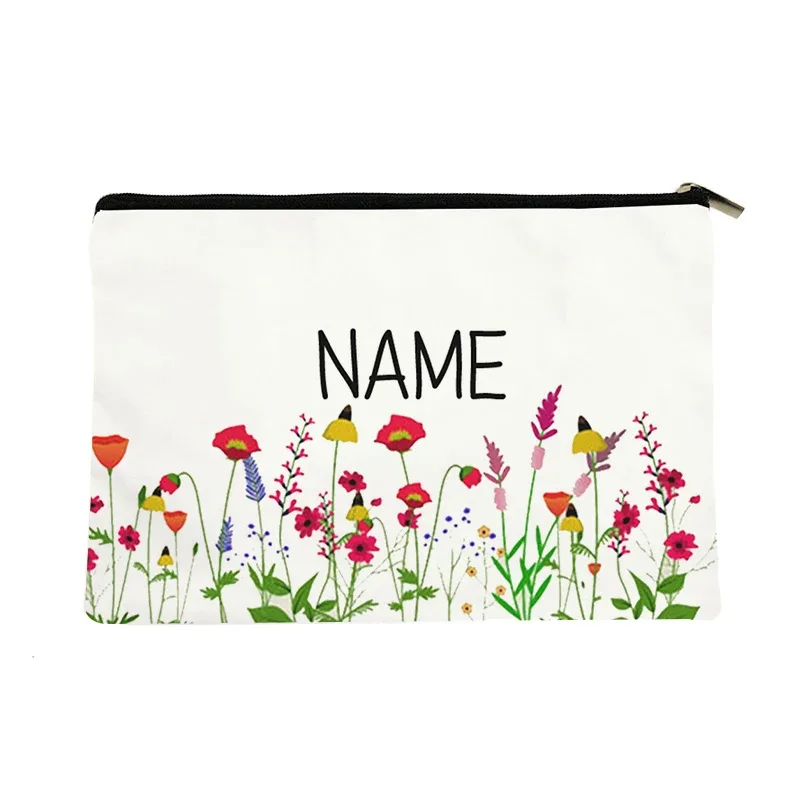 boîte de rangement de voyage personnalisée, boîte de rangement pour mariage, boîte de rangement individuelle, sac de maquillage en toile pour fête, pochette cosmétique, organisateur, cadeaux pour femme