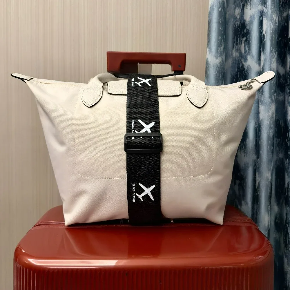 sangle fixe de bagage en nylon imprimé d'avion, sangle de bagage élastique réglable, ceintures de bagages, valise de sécurité de voyage, sangles de transport