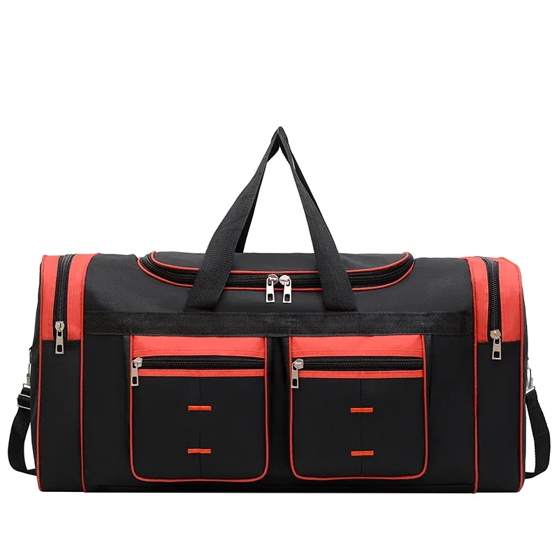 sac de voyage sportif pour hommes, grande capacité, sac à bandoulière multi-poches