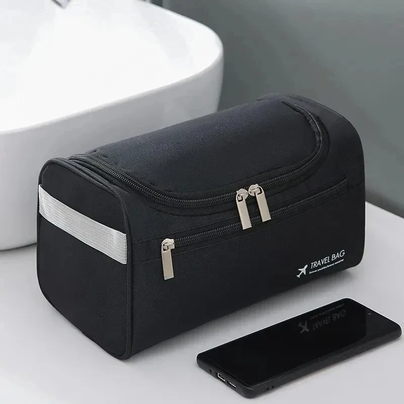 organisateur de trousse de toilette de voyage suspendue et kit dopp d'hygiène de salle de bain avec crochet pour accessoires de voyage articles de toilette salle de bain shav