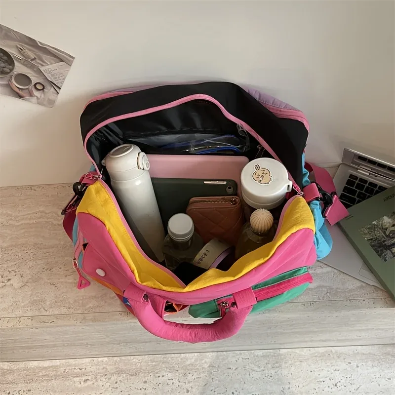 [sac bandoulière de voyage] sac à main portable de grande capacité, adapté aux hommes et aux femmes - voyages, sorties, alpinisme