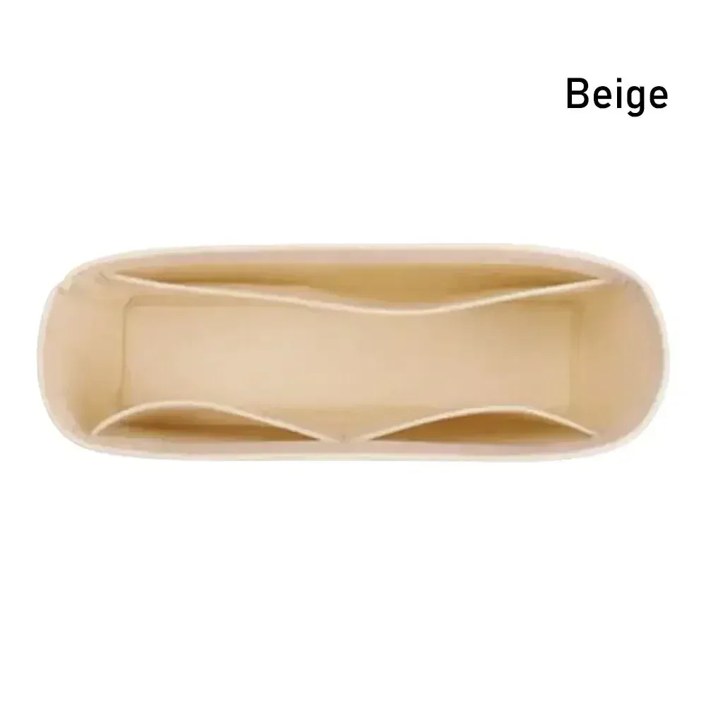 sac de doublure multi-poches, insertion de sac à main en feutre, mini sac de rangement, évalué pour longchamp