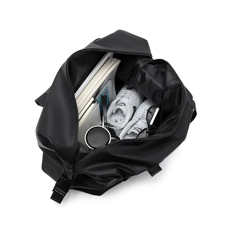 sac de voyage hydrofuge de grande capacité pour hommes et femmes, sac de bagage de voyage d'affaires de courte distance, sac à main de fitness léger, sac à bandoulière