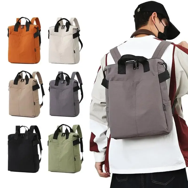 sacs à dos tendance et décontractés pour hommes et femmes, grande capacité, plusieurs poches, fermeture à glissière, compartiment pour ordinateur.