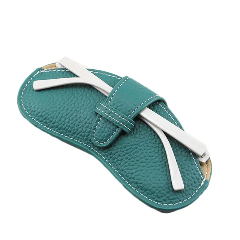 étui à lunettes en cuir véritable personnalisé, sac à lunettes portable pour myopie, sac de rangement pour lunettes de soleil, housse de protection simple, mode gratuite