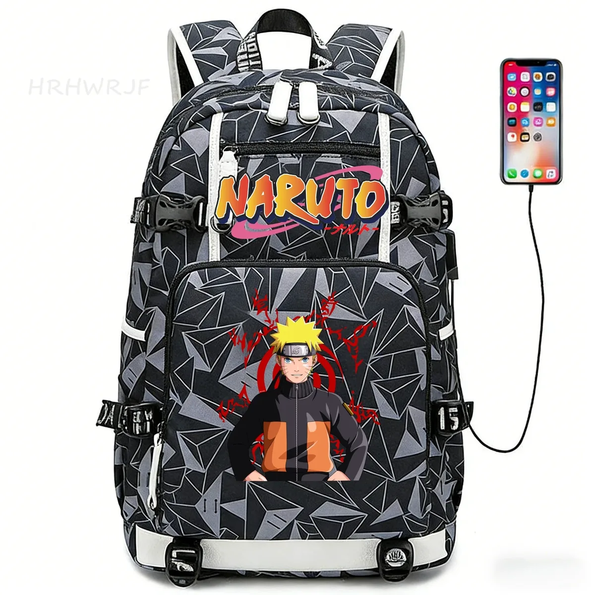 sac à dos uzumaki naruto uchiha sasuke, sac à dos d'école orthopédique camouflage, sac à dos imperméable pour lycée, mochila infantil