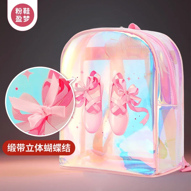 fille bookbag enfants sac à dos enfant laser ballet latin yoga gymnase sport stockage sacs à dos étanche fwash gratuit et résistant à la saleté