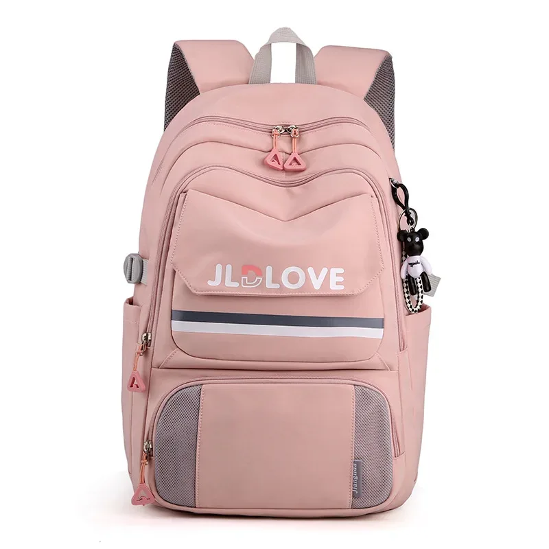 sacs à dos décontractés pour femmes, écolières, cartable simple pour ordinateur portable, sacs de voyage multi-poches pour dames