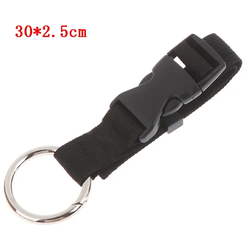 pince de support de sangle de bagage antivol en nylon noir portable, pince pour ajouter un sac à main, utilisation pour transporter une structure mentale, offre spéciale