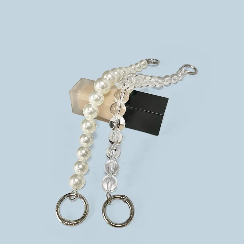 chaîne de perles pour extension de sac, bandoulière, accessoire chaîne courte, achat à l'unité, bandoulière extensible, chaîne de poignet