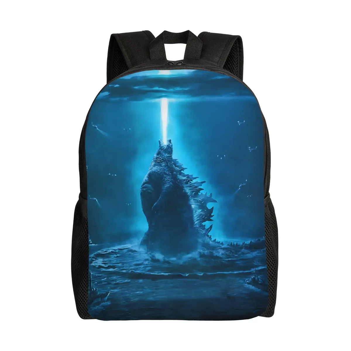 sac à dos godzilla pour hommes et femmes, sac à dos pour adultes, dessin animé, nouvelle année scolaire, 1 pièce