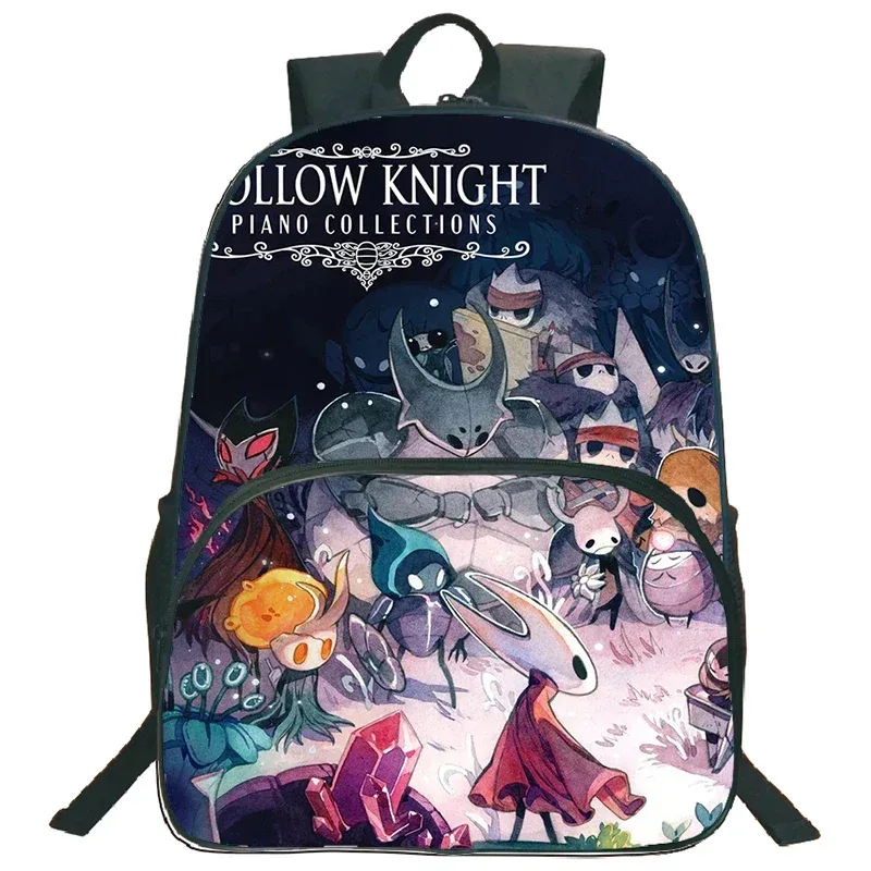 sac d'école léger sac à dos de chevalier creux jeu de dessin animé impression cartable pour enfants sac à dos de grande capacité garçons filles sac à dos de voyage