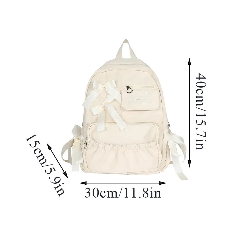 sac à dos imperméable de grande capacité pour femmes, sacs d'école blancs pour adolescentes, sac de jour décontracté en toile, sac à dos de voyage