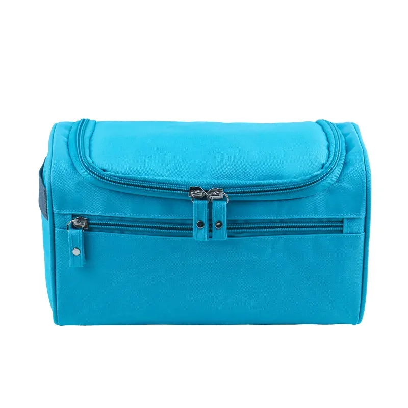 sac de rangement de toilette de voyage multifonctionnel, crochet à main pour hommes, organisateur de grande capacité, pochette de toilette portable pour utilisation en voyage