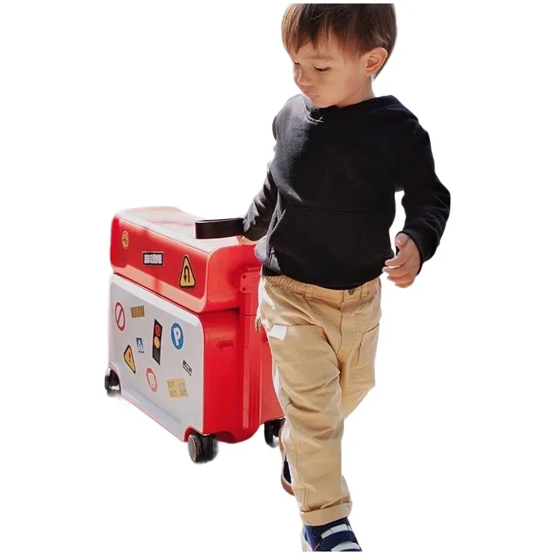 Valise de voyage Parent-enfant pour enfants, valise à main légère, chariot pour enfants, bagage multifonctionnel pour les voyages en famille