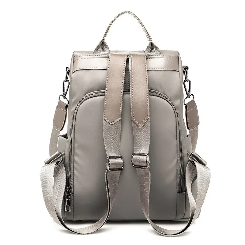 sac à dos de voyage oxford antivol pour femme, sac de grande capacité, style décontracté, mode coréenne, sac à dos multifonction, solide