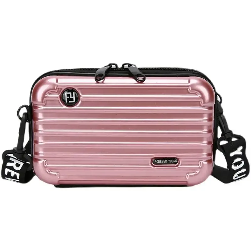 nouveau sac bandoulière de grande capacité, sac de maquillage multifonctionnel à coque rigide, mini valise, sac de maquillage portable pour femmes