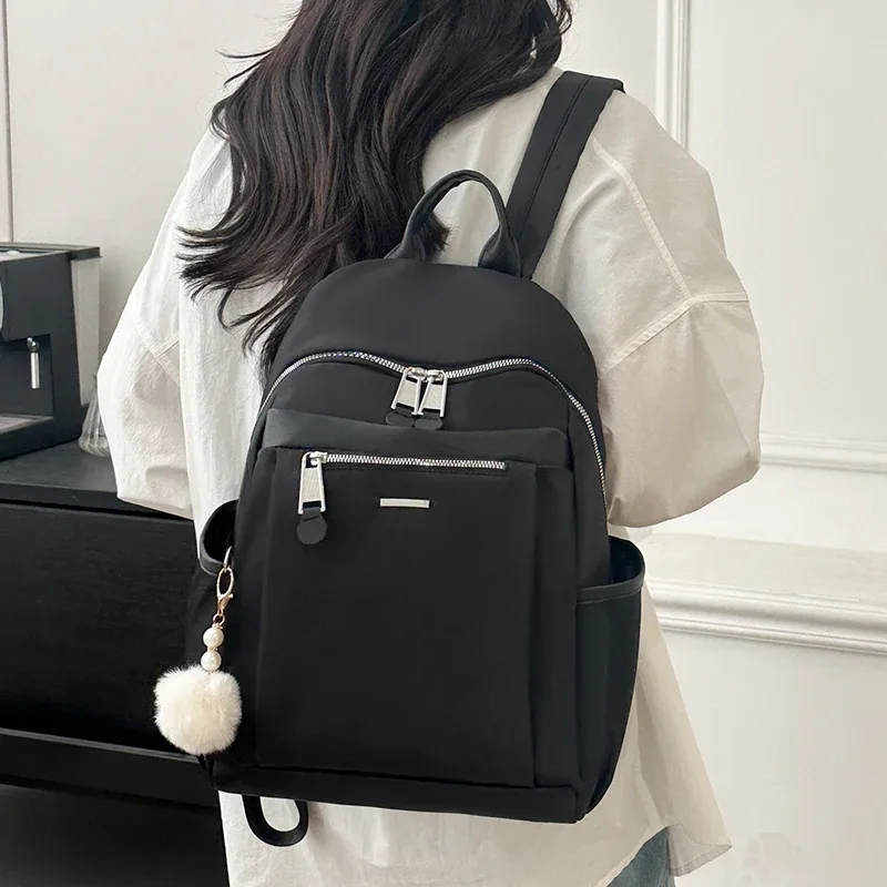 nouveau sac à dos pour femme sac à bandoulière convertible sacs à dos esthétiques pour dames avec compartiments pour ordinateur portable poche secrète 15.6 pouces grand