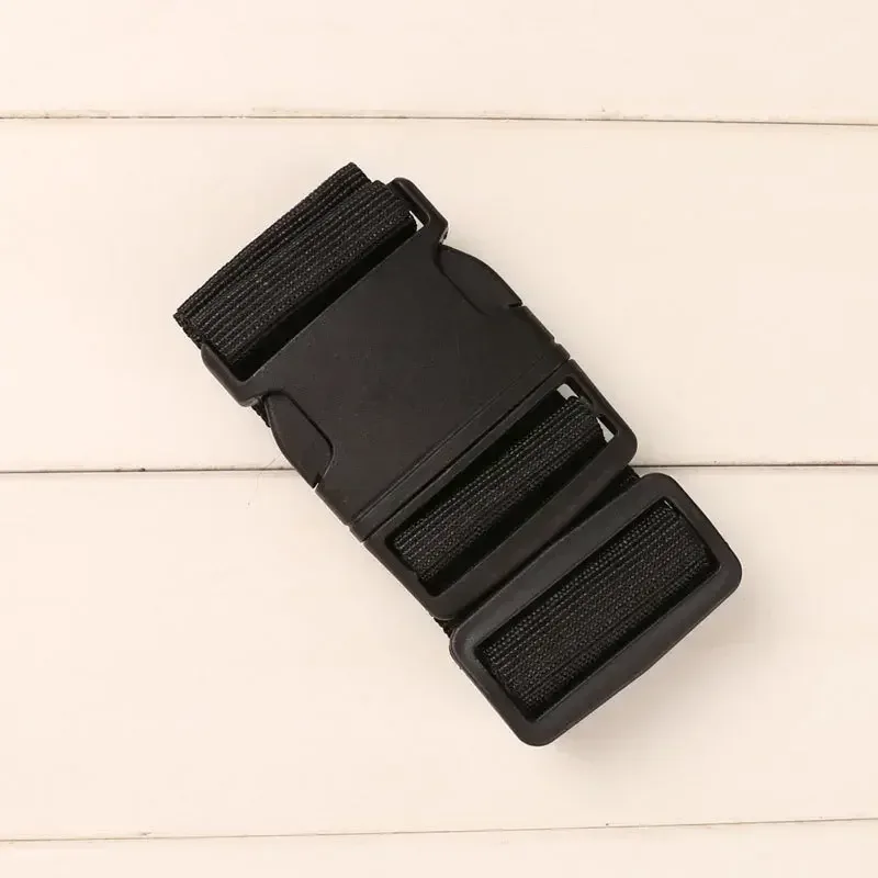 sangle de bagage réglable en nylon de 2m, ceinture croisée pour emballage de valise de voyage, accessoires de sac de camping, 1 pièce