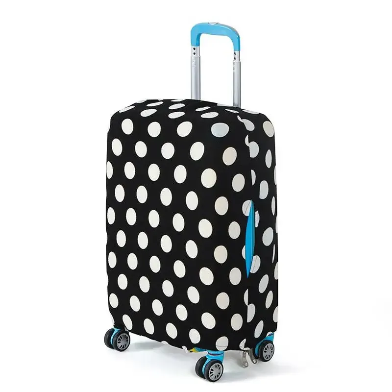 housse de protection pour bagages, imprimé multicolore, pour botte de bagage de 18 à 28 pouces, prévention des rayures, accessoire de voyage