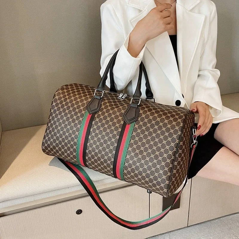 sac de voyage unisexe tendance, sac de sport imperméable de haute qualité, grande capacité, sac de cabine professionnel, sacs à main de luxe de créateur