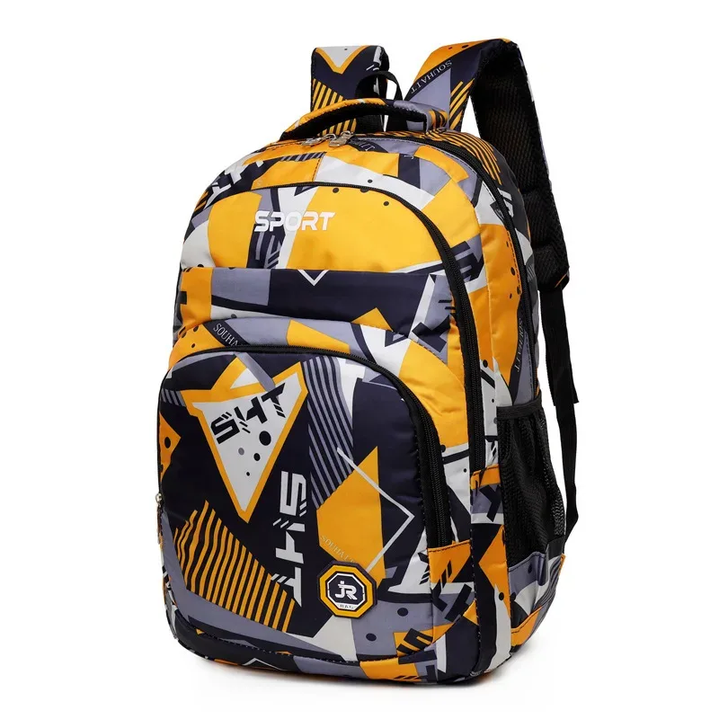 nouveau sac à dos hommes grande capacité décontracté sport sac d'école mode simple étudiant sac à dos voyage épaissir double sacs à bandoulière