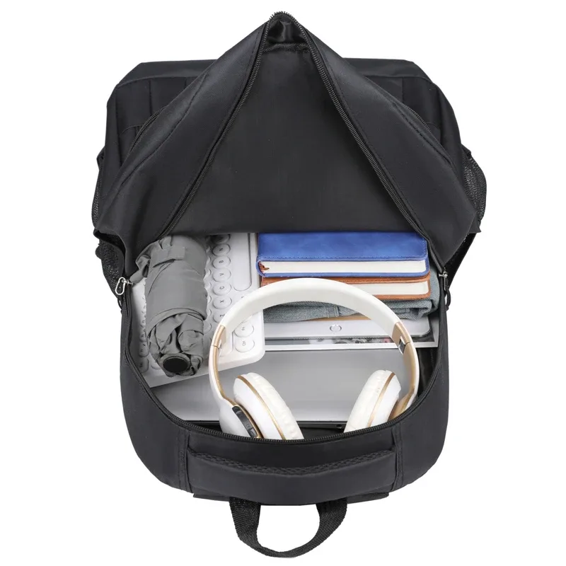 sac à dos minimaliste unisexe – conception de poche multicouche pour les voyages d'affaires et la vie des étudiants
