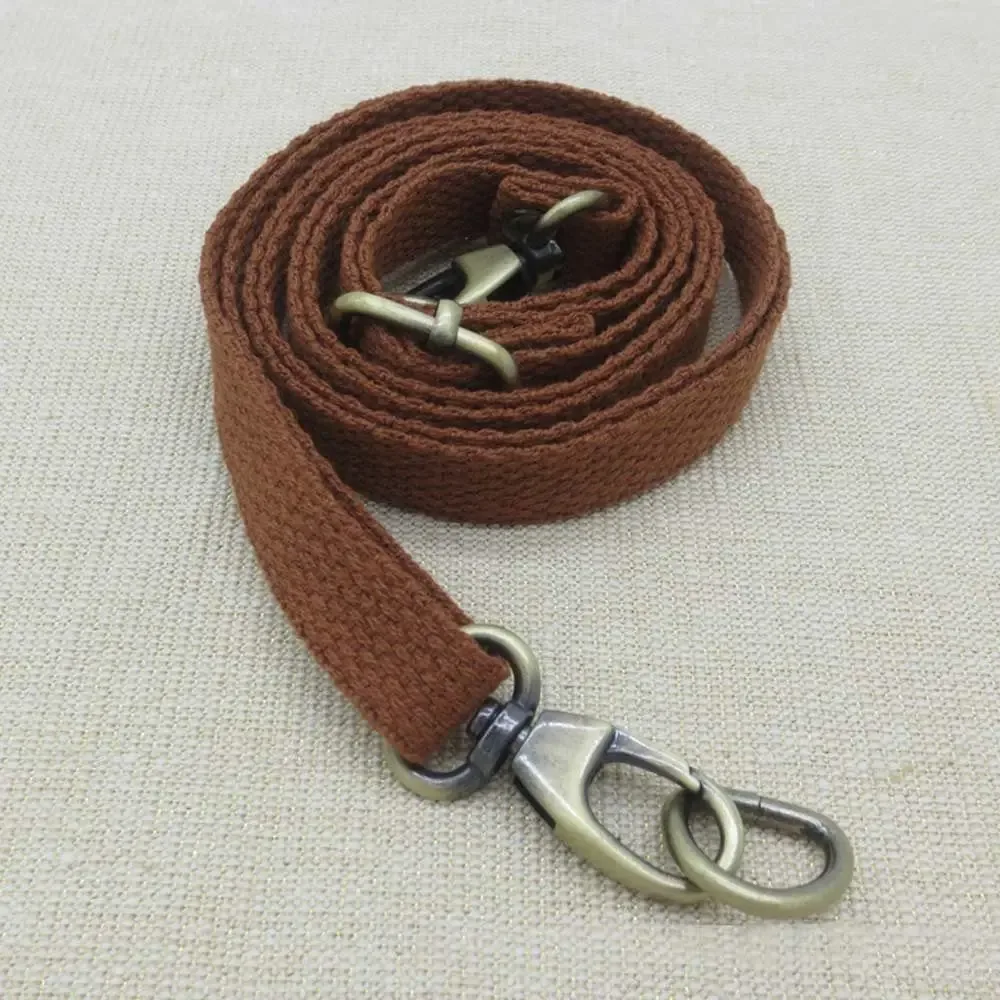 sangle de sac en toile réglable de 130 cm avec rivets renforcés pour sacs à bandoulière et sacs traversins pour femmes