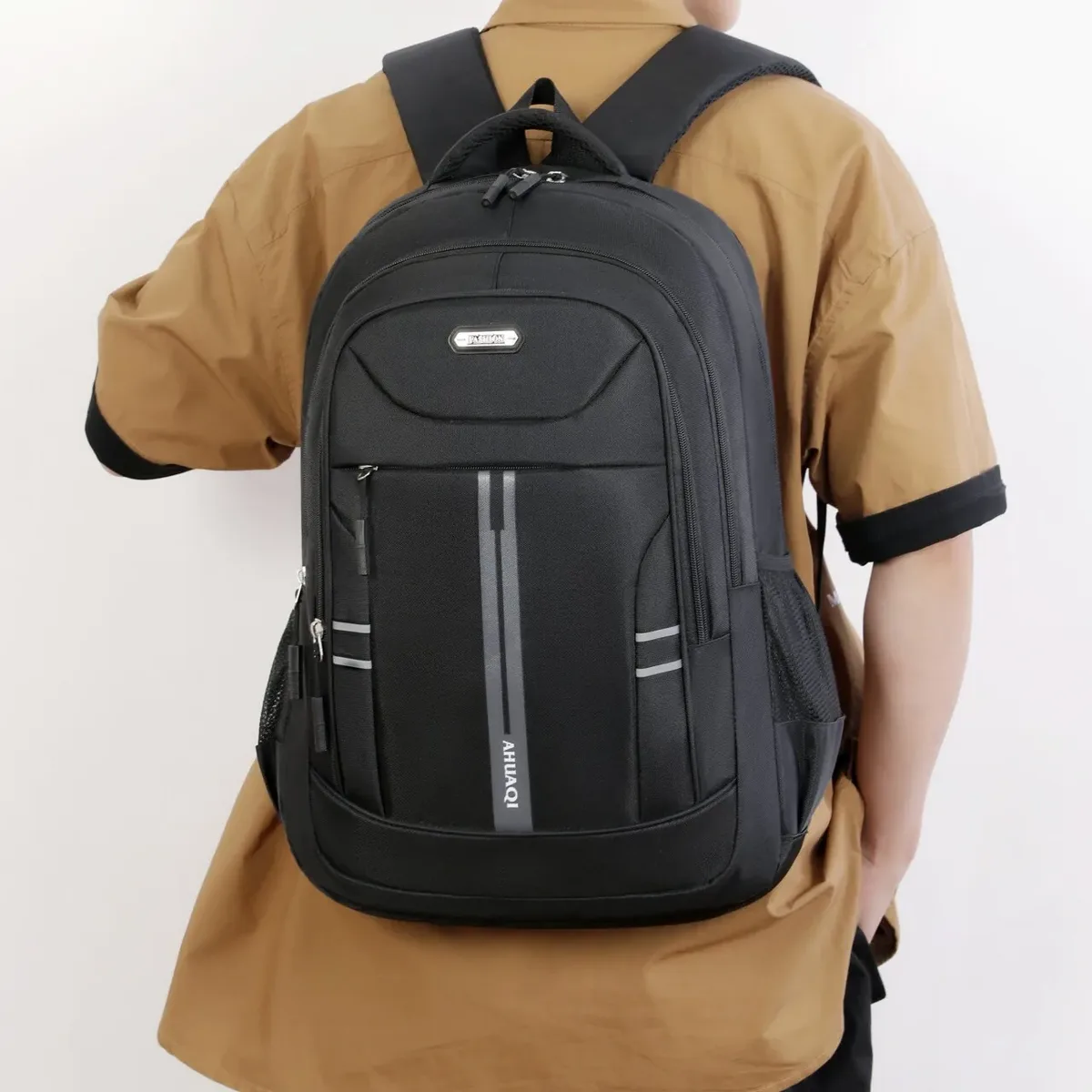 le plus récent sac à dos d'ordinateur d'affaires de grande capacité sac à dos de voyage étanche sacs à bandoulière doubles pour lycée en vente