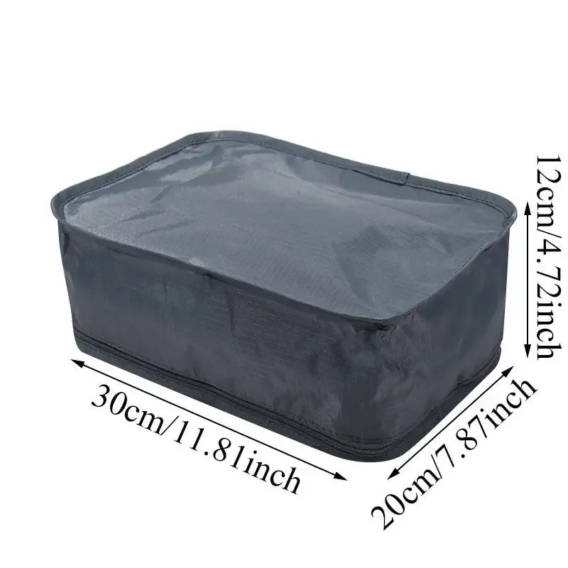 sac de rangement de voyage multifonction compressible, 1/3 pièces, sac de rangement de voyage étanche, organisateur de bagages portable, 3 tailles s m l