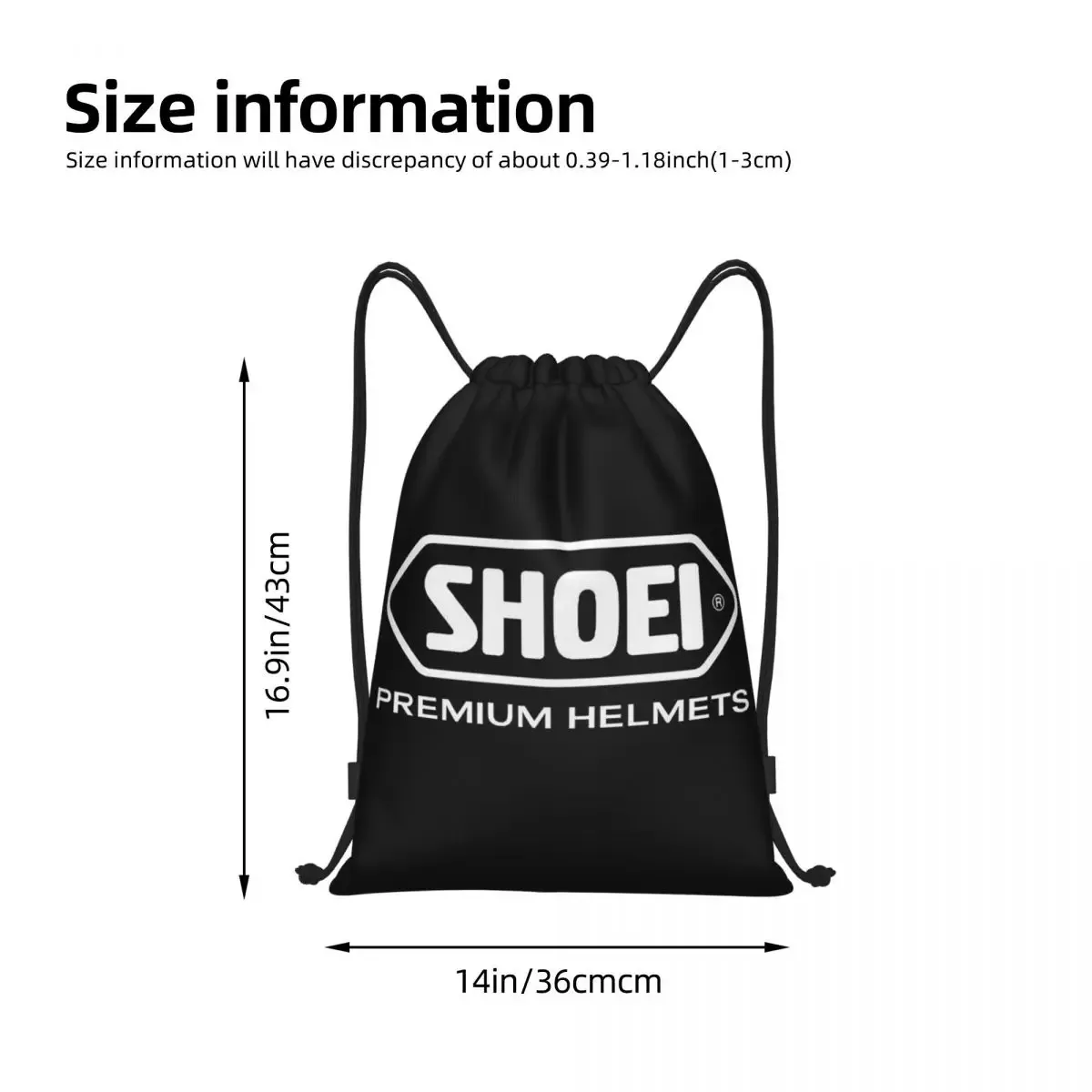 sacs à dos pour casques de moto shoei, sacs à cordon portables, sacs de sport, sacs à livres pour étudiants en voyage