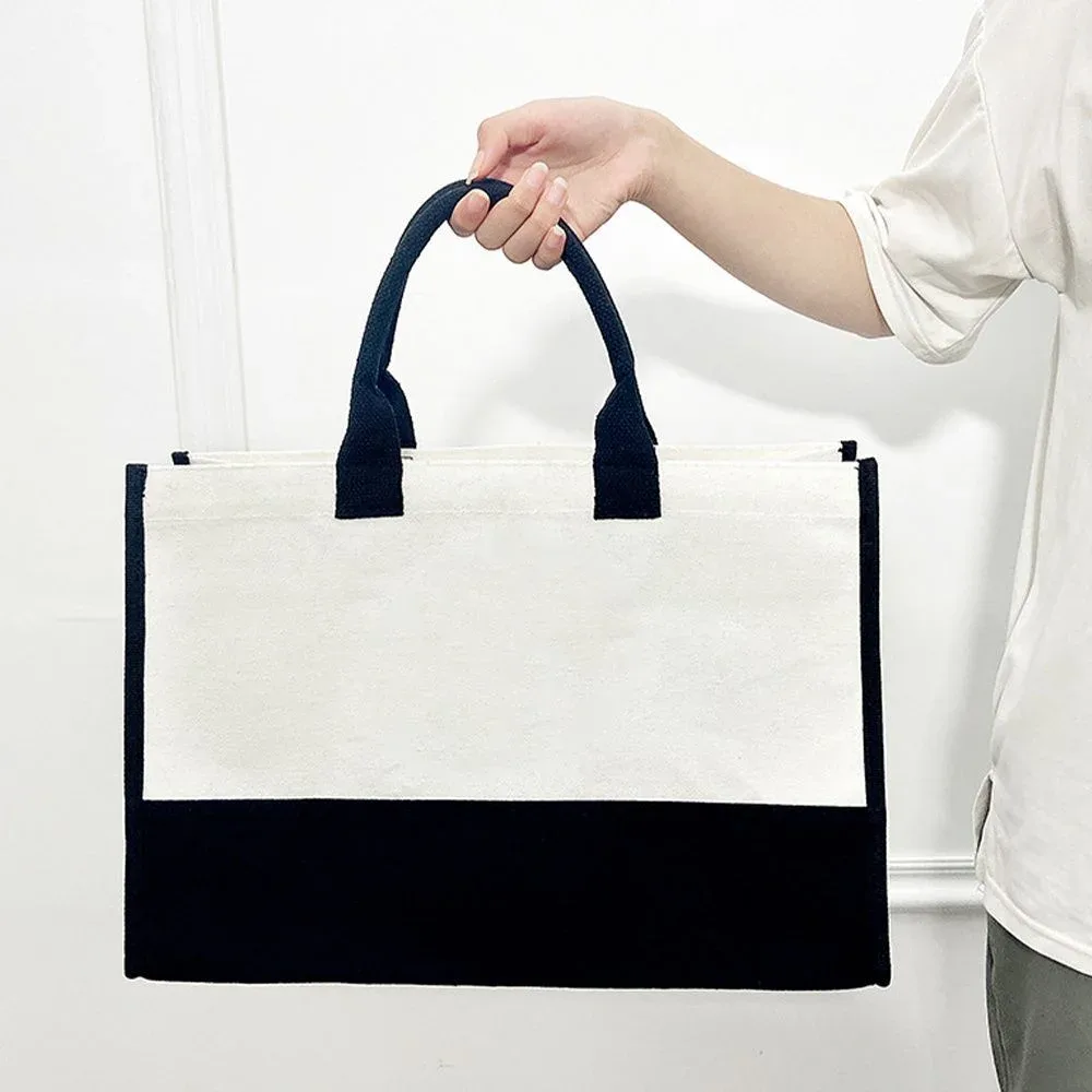Sac fourre-tout en Jute pour femmes, sac de Shopping de grande capacité, Protection de l'environnement, sacs de rangement portables, sacs à main à la mode 2024