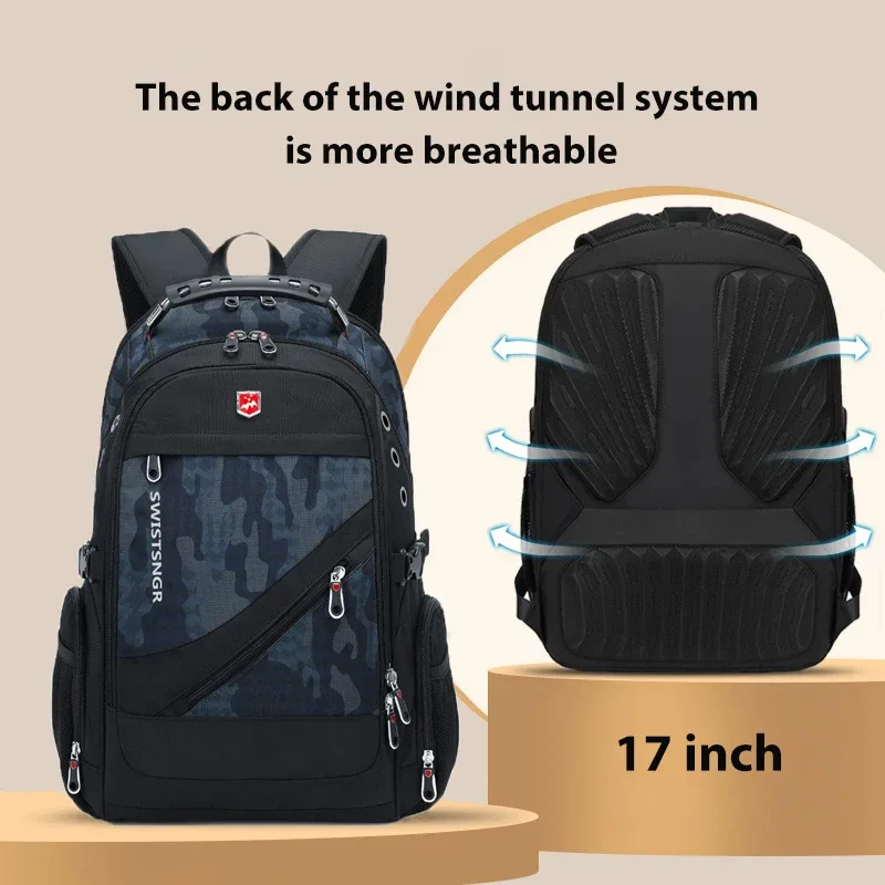 sac à dos étanche pour ordinateur portable 17/20 pouces, sac d'école japonais pour hommes et filles, sac à dos de voyage pour avion, mochila