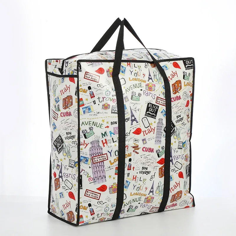 sac de courses réutilisable pour femmes, grande capacité, sacs de rangement de voyage en tissu non tissé, sac à main durable, fourre-tout écologique