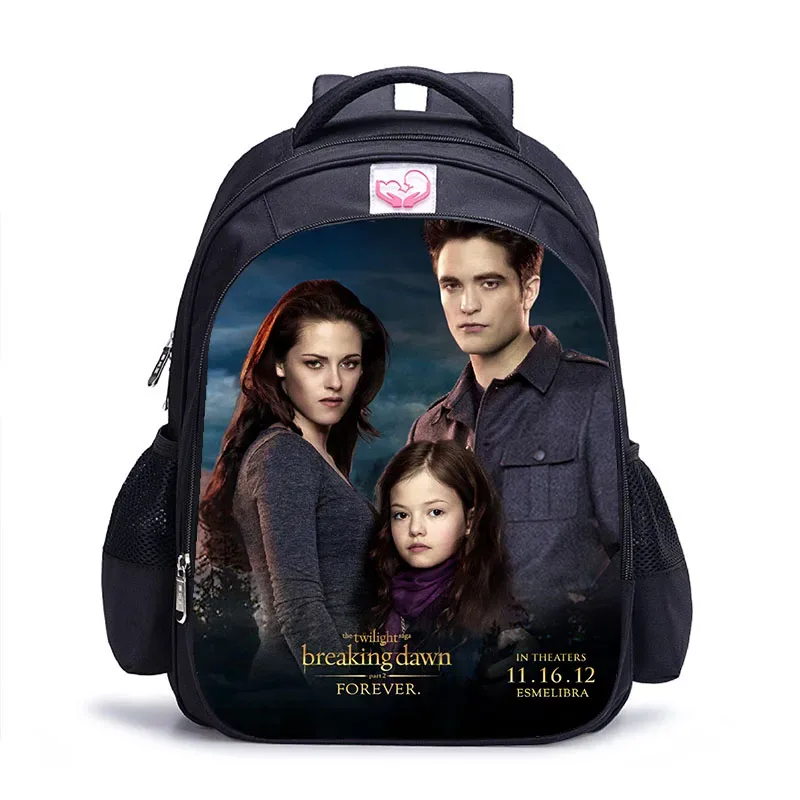 16 pouces crépuscule sac à dos pour adolescentes garçons livre sac mochila sac de voyage enfants école sacs à dos