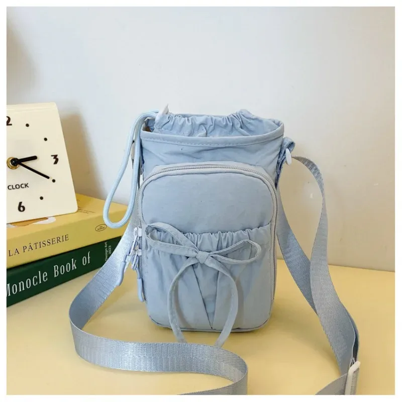 nouveau sac bandoulière léger pour téléphone portable pour femme, sac de sport et cyclisme d'extérieur, porte-bouteille d'eau, sac de voyage, sacs à main au design noué