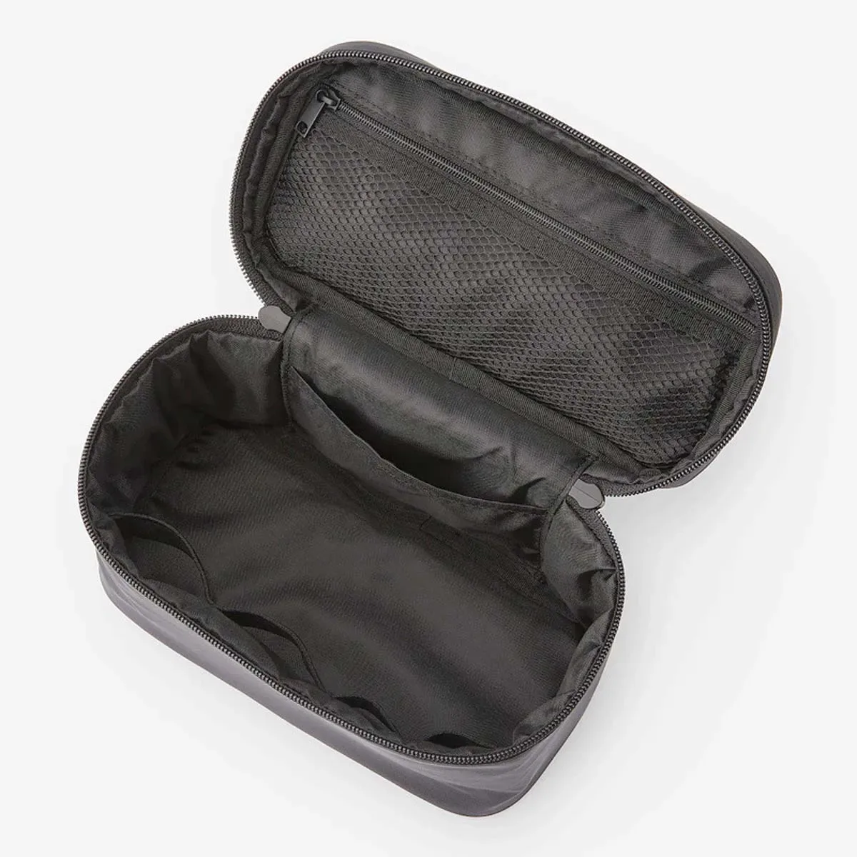 trousse de maquillage tridimensionnelle premium sans logo, cosmétiques de voyage, trousse de maquillage en nylon pour femmes, trousse de cosmétiques de grande capacité