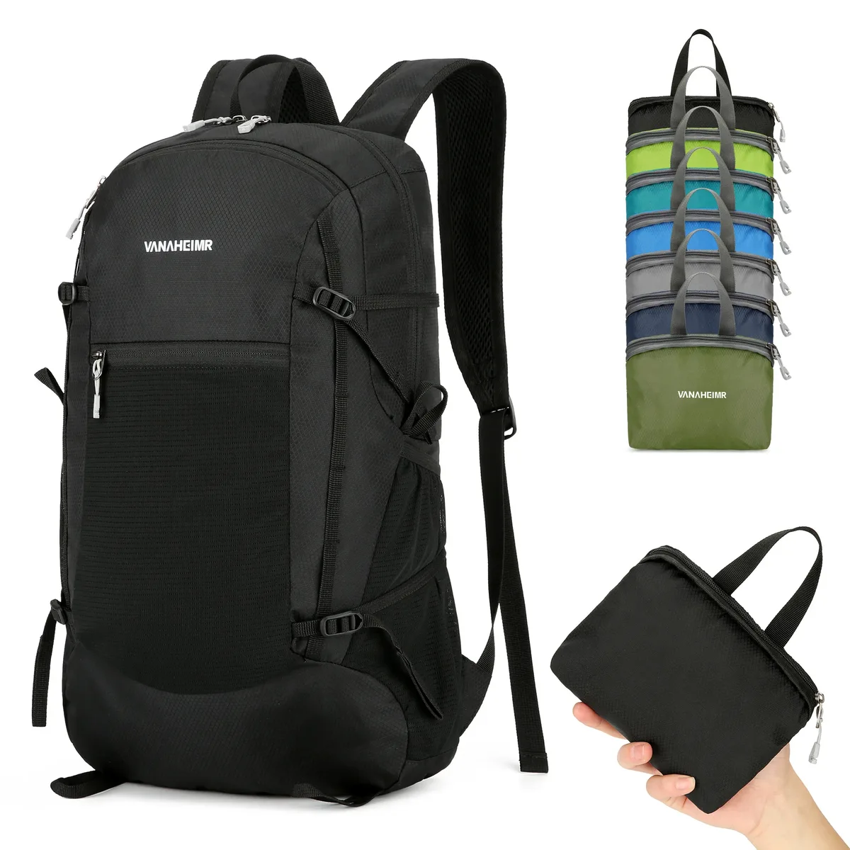 sac à dos pliable pour escalade en plein air, léger, imperméable, en nylon, unisexe, sac de voyage, sac de sport durable pour la randonnée et le camping